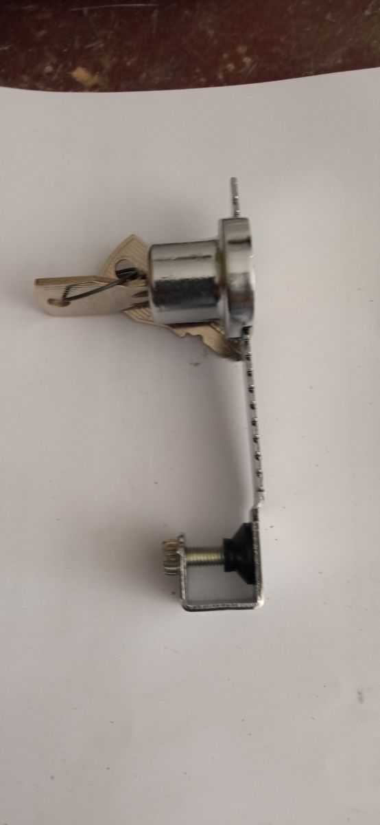 Cerradura para puerta de cristal corredera