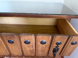 Cómoda Rústica Vintage Madera Maciza