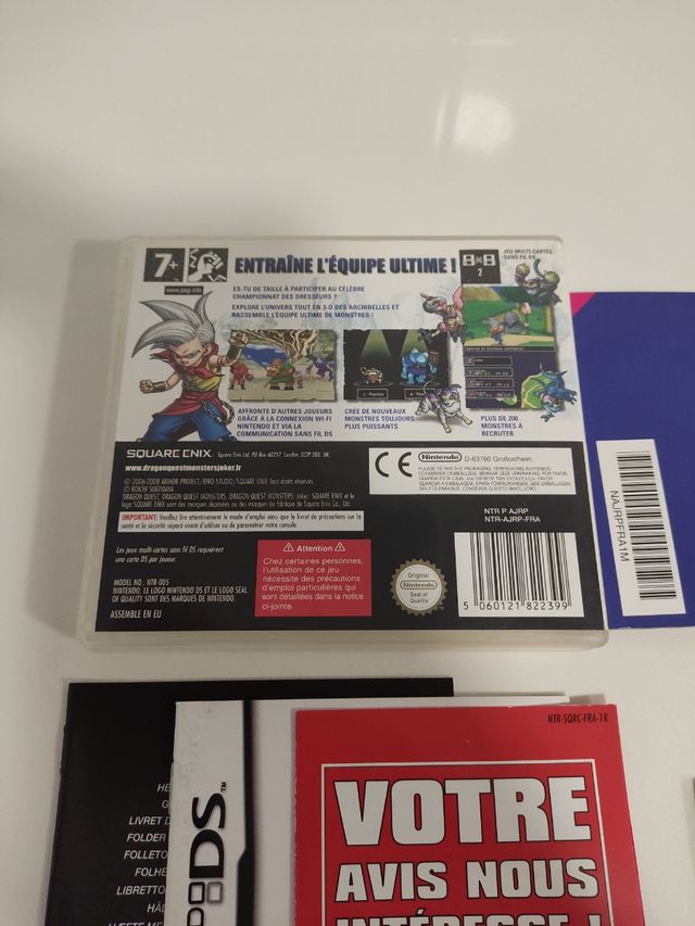 Dragon Quest Monsters Joker Nintendo DS