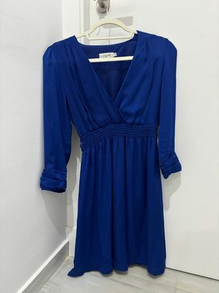 Vestido azul fiesta