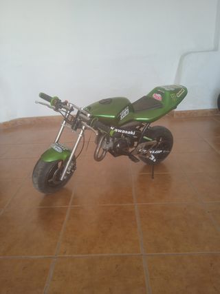 Mini moto gasolina carretera