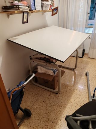 Mesa dibujo técnico para arquitectura o diseño 