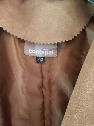 Giacca in camoscio marrone
