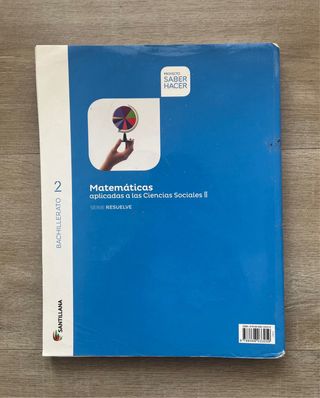 Matemáticas Aplicadas A Las Ciencias Sociales II