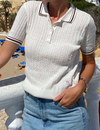 Polo camiseta Zara, talla M, el estado es perfecto