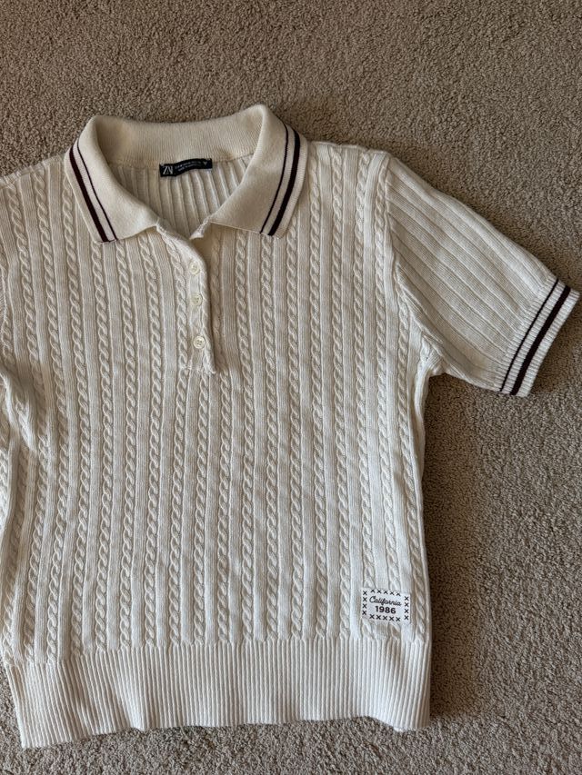 Polo camiseta Zara, talla M, el estado es perfecto