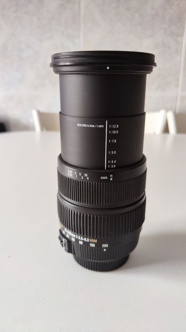Sigma 18-200mm 1:3.5-6.3 DC OS HSM para Nikon