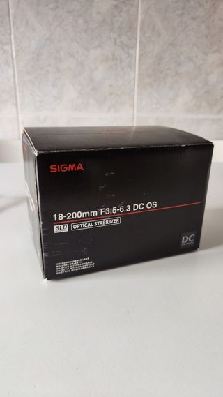 Sigma 18-200mm 1:3.5-6.3 DC OS HSM para Nikon