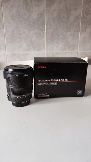 Sigma 18-200mm 1:3.5-6.3 DC OS HSM para Nikon