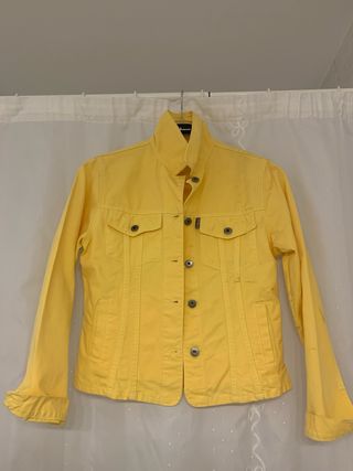 Chaqueta tejana amarilla