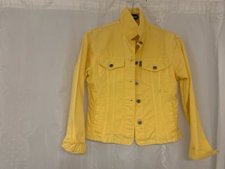 Chaqueta tejana amarilla