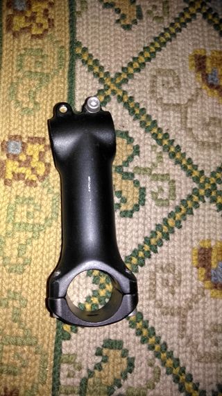 Avanço de bicicleta preto