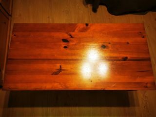 Mesa de centro madera maciza estilo provenzal