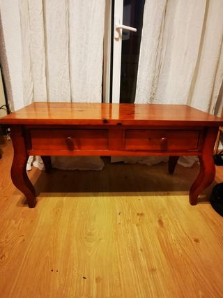 Mesa de centro madera maciza estilo provenzal