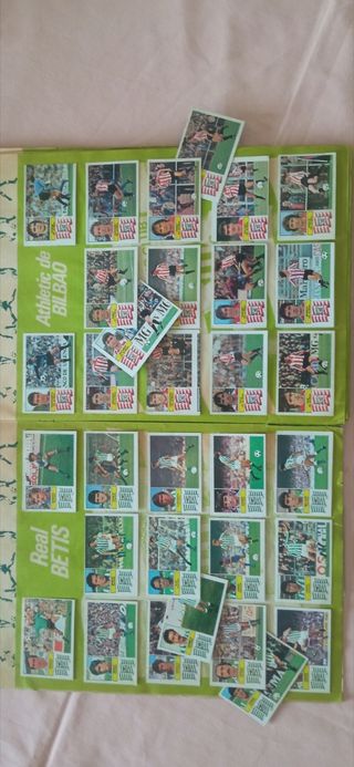 ALBUM LIGA ESTE 82-83 COMPLETO CON 72 CROMOS EXTRA