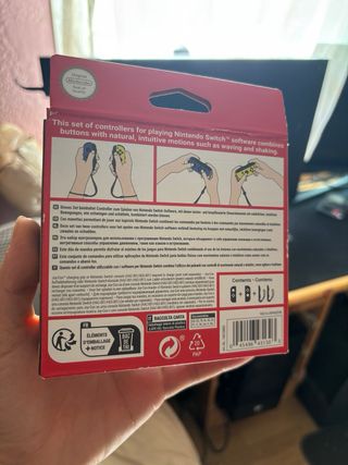 Joy-Con Azul y Amarillo Nintendo Switch