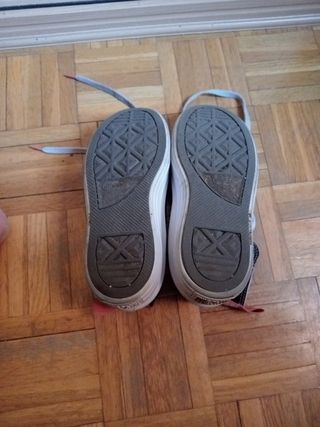 Converse plataforma negras