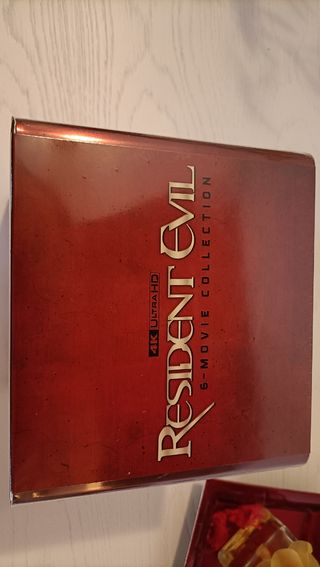 Resident Evil 4K UHD 6-Movie Collection Steelbook
