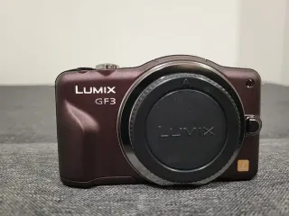 Lumix GF3 color caramelo A ESTRENAR