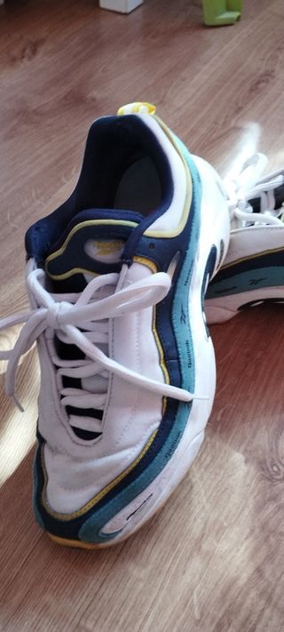 Zapatillas Reebok Blancas y Azules