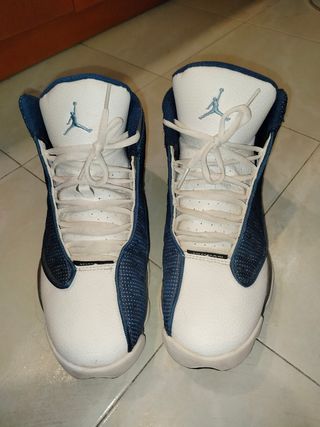 Air Jordan 13 Retro Flint color azul
