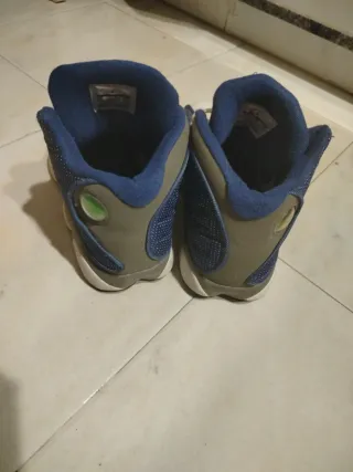 Air Jordan 13 Retro Flint color azul