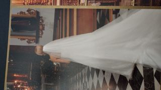Vestido de Novia Blanco roto con cristales