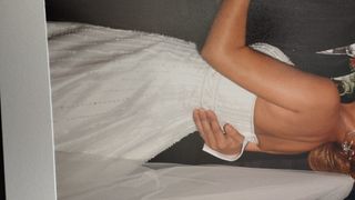 Vestido de Novia Blanco roto con cristales