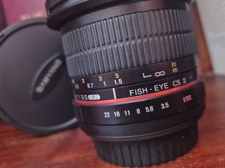 Objetivo Samyang 8mm f/3.5 CS II Fisheye nuevo