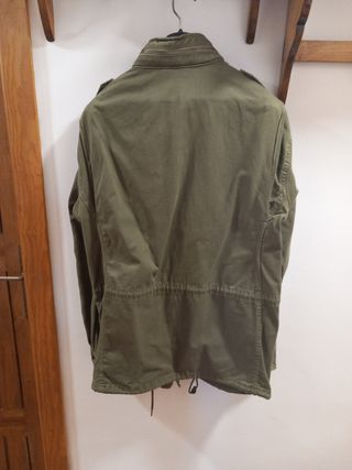Chaqueta militar verde talla L