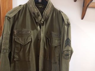 Chaqueta militar verde talla L