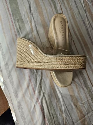 Sandalias Marypaz Beige Talla 39