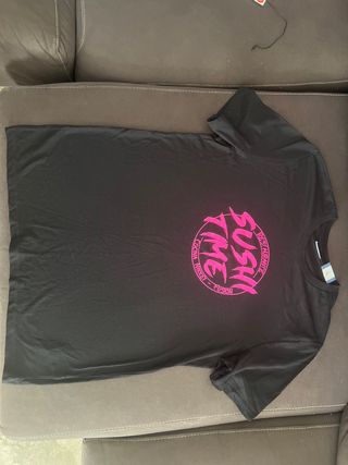 Camiseta Negra Sushi Time