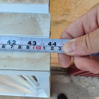 Verja de aluminio para ventana