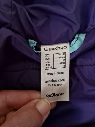 Abrigo Quechua T.10-12