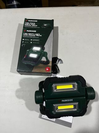 PARKSIDE LED Foco Trabajo con Power Bank PBSL 5000