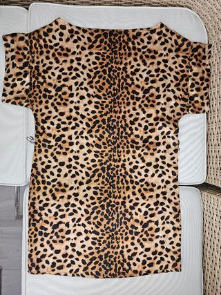 Vestido Leopardo Mujer Talla S