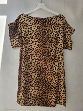 Vestido Leopardo Mujer Talla S