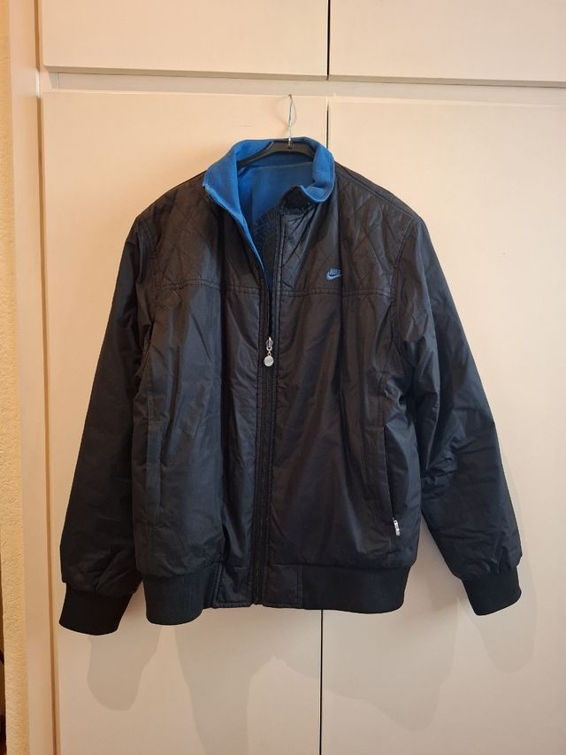Anorak reversible Nike negro/azul