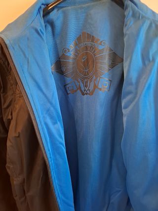 Anorak reversible Nike negro/azul