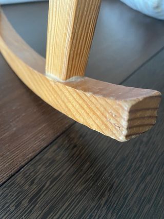 Cuna de madera para muñecas