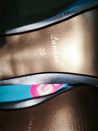 Zapatos de fiesta grises T38 nuevos