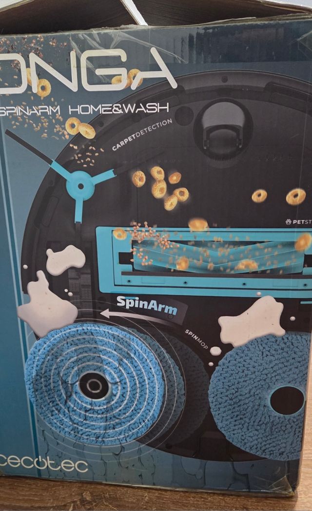 Aspirador
Cecotec Conga 15090 SpinArm Home&Wash