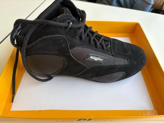Zapatillas Moto Furygan Mujer Negras