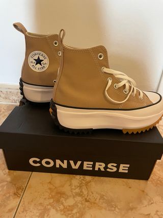 Converse Run Star Hike Plataforma Marrón