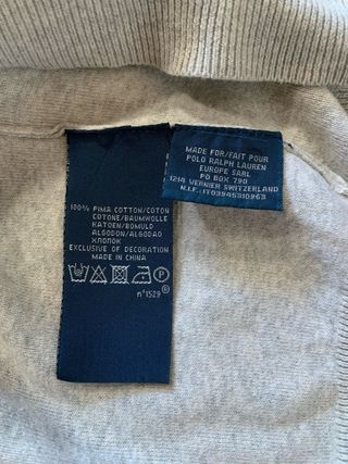Jersey Ralph Lauren Gris 