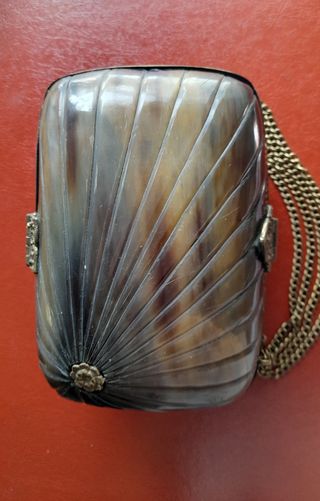 Bolso de fiesta de carey.