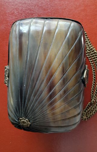 Bolso de fiesta de carey.