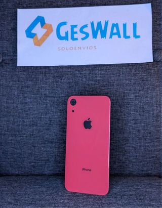 Tapa iPhone XR Coral Cristal Trasero