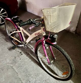Bicicleta B'twin 24 niña/o